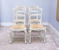 set of 4 provencal chair